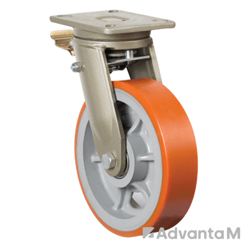 Большегрузное полиуретановое колесо EV01 VBP 150 F-45