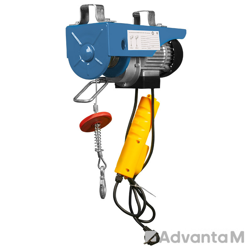 Таль электрическая мини стационарная (220В, 500/1000кг, 12/6м) GEARSEN PA 50012 - 2