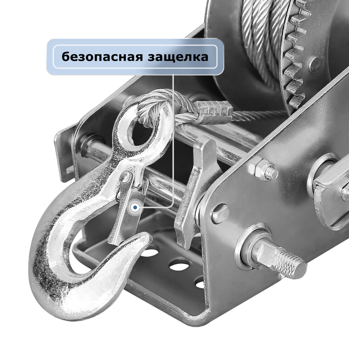 5 - Лебедка ручная барабанная (канат) GEARSEN FD 1110