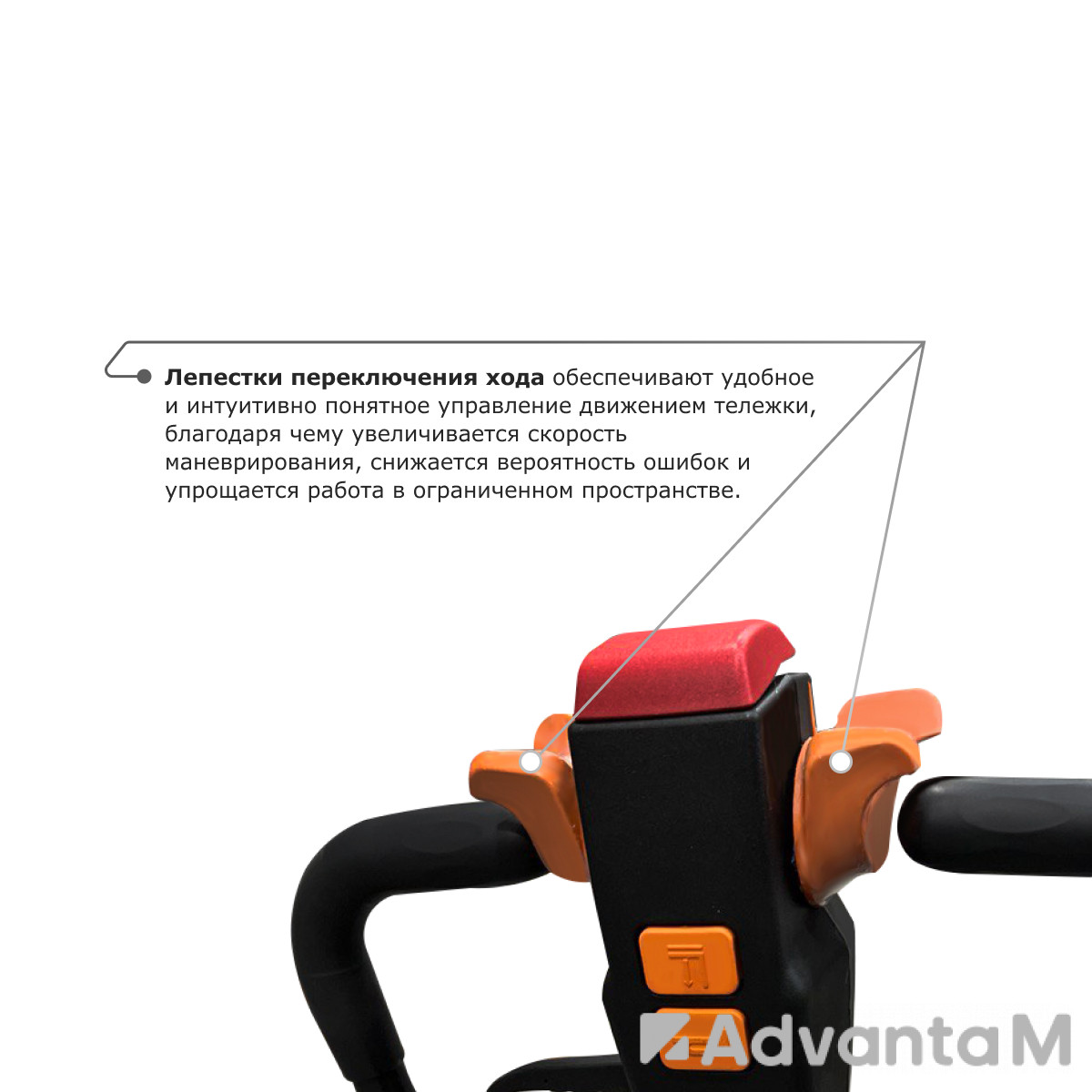 Самоходная тележка PROLIFT M2 SD20L Li-ion (ранее SD20L) - 6