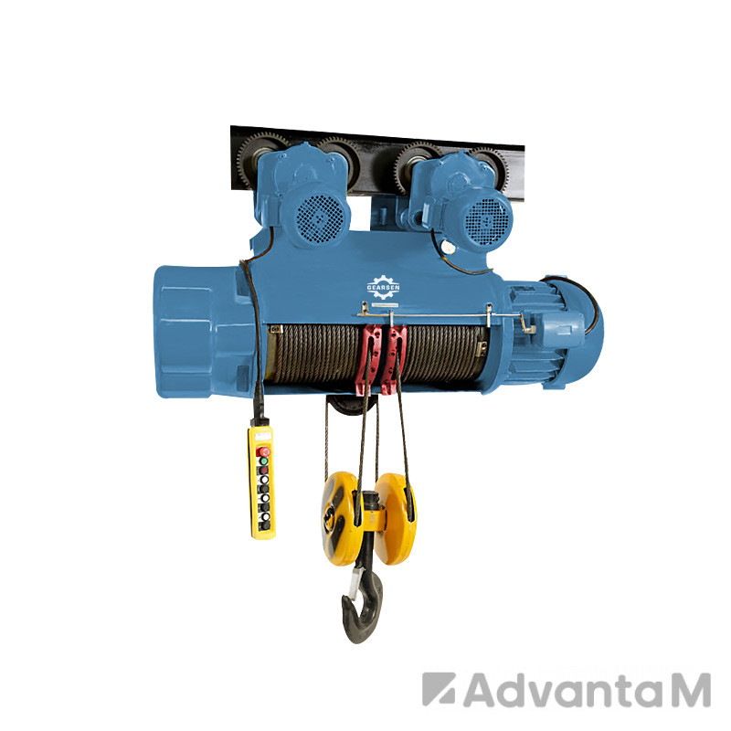 Таль электрическая канатная (380В) GEARSEN CD 10,0т, 9м